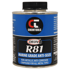 Chemtools - R81 Marine Grade Anti-Seize, 500g Brush Top | CT-R81-500BT