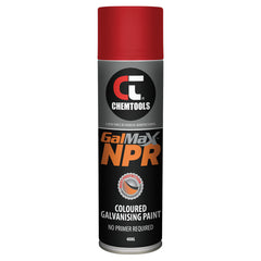 Chemtools - Red Gal (Zinc) Paint, NPR (No Primer Req’d), 400g Aerosol | CT-RSG-400