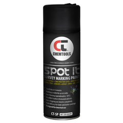 Chemtools - Spot & Survey Marking Paint, Black, 350g Aerosol | CT-SP-350BK