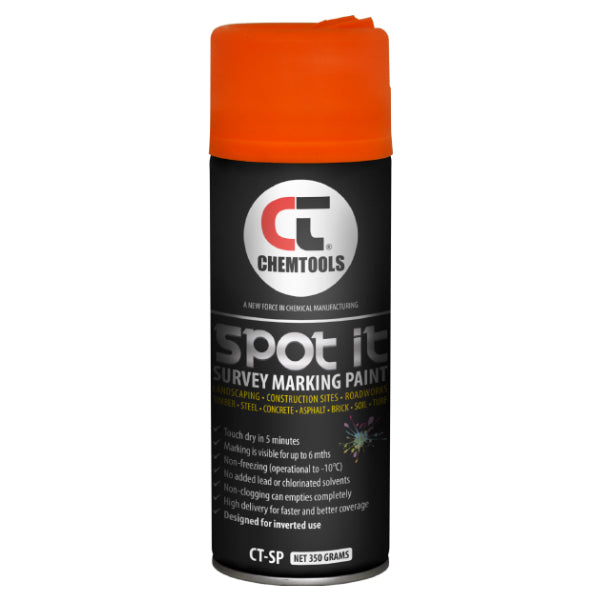 Chemtools - Spot & Survey Marking Paint, Fluro Orange, () | Chemtools ...