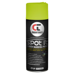 Chemtools - Spot & Survey Marking Paint, Fluro Yellow, 350g Aerosol | CT-SP-350FY