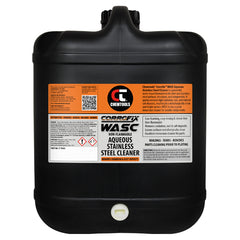 Chemtools - Stainless Steel Cleaner, Aqueous (Water-Based), 20L | CT-WASC-20L