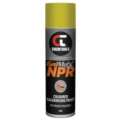 Chemtools - Safety Yellow Gal (Zinc) Paint, NPR (No Primer Req’d), 400g Aerosol | CT-YSG-400
