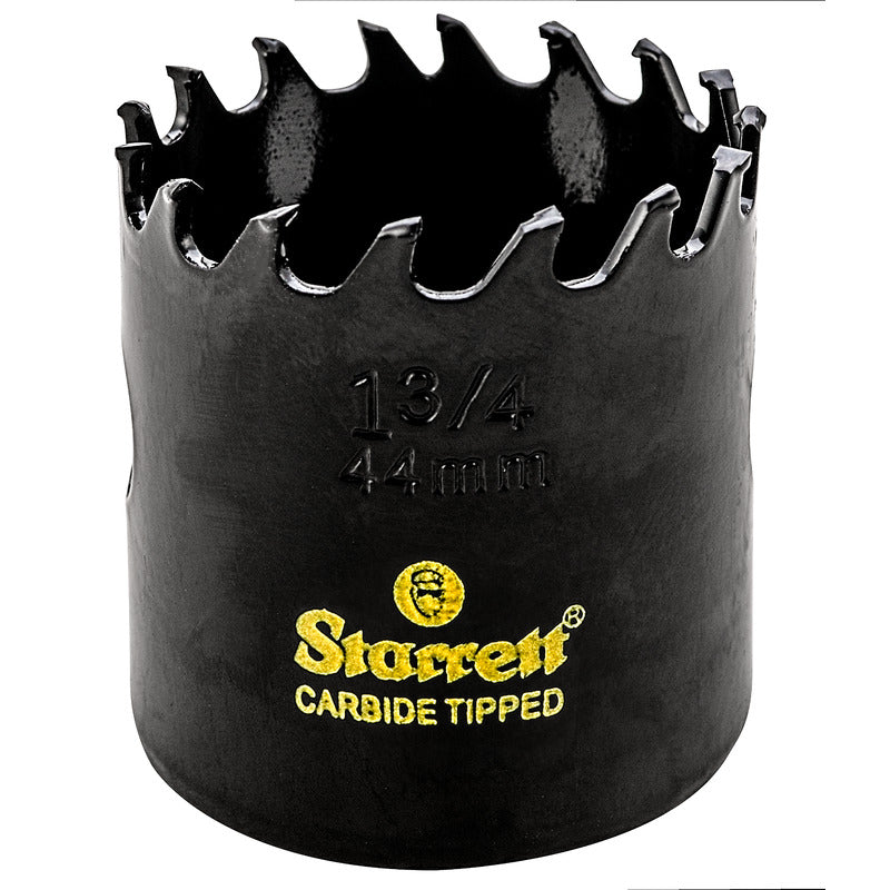 Starrett - Carbide Tipped Hole Saw  1-3/4in 44mm | CT134