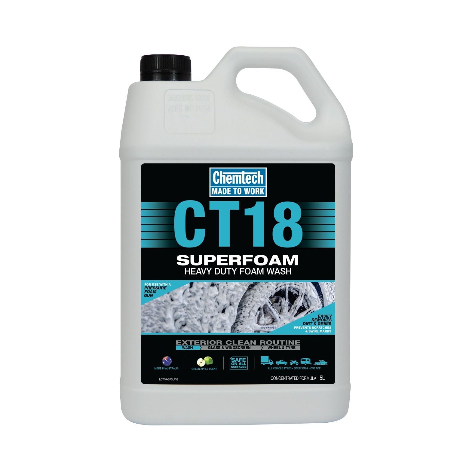 Chemtech - Ct18 Super Foam 5l | CT18-SF5L