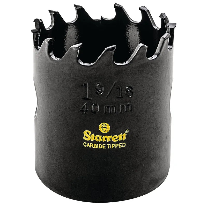 Starrett - Carbide Tipped Hole Saw  1-9/16in 40mm | CT196