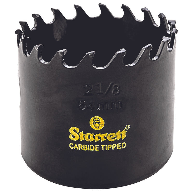 Starrett - Carbide Tipped Hole Saw  2-1/8in 54mm | CT218