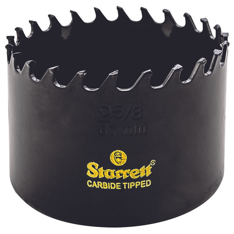 Starrett - Carbide Tipped Hole Saw  2-5/8in 67mm | CT258