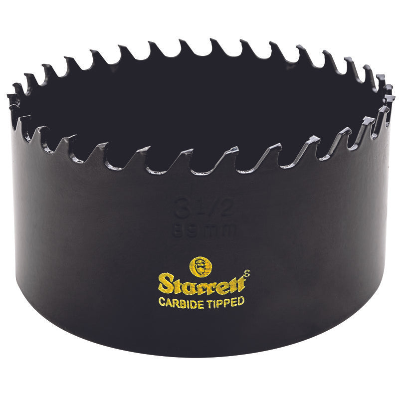 Starrett - Carbide Tipped Hole Saw  3-1/2in 89mm | CT312