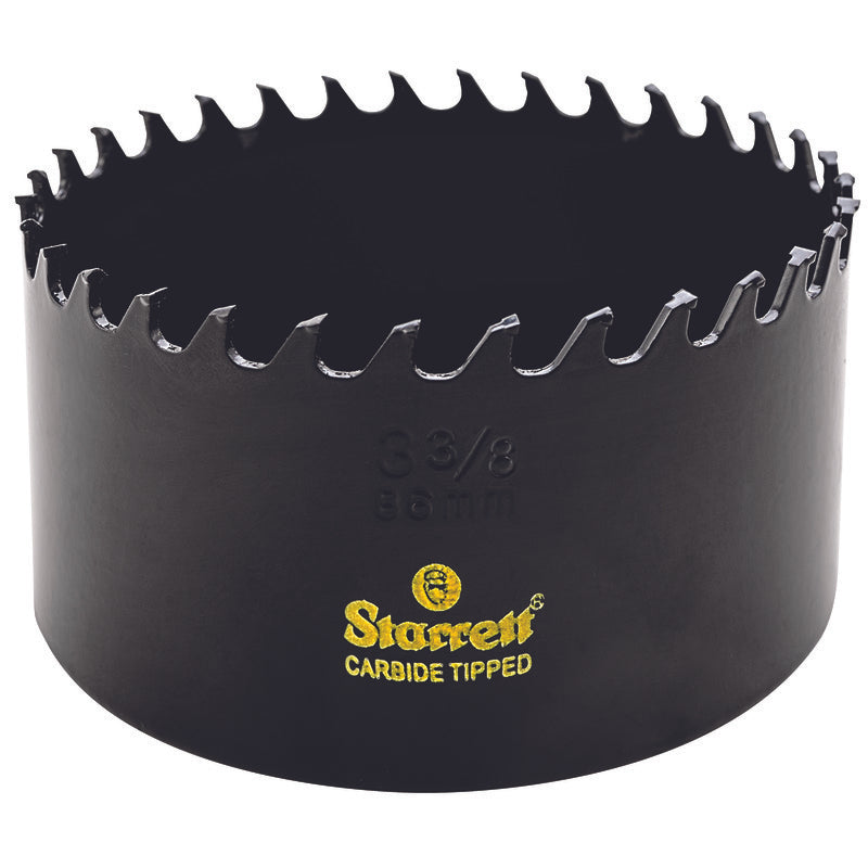 Starrett - Carbide Tipped Hole Saw  3-3/8in 86mm | CT338