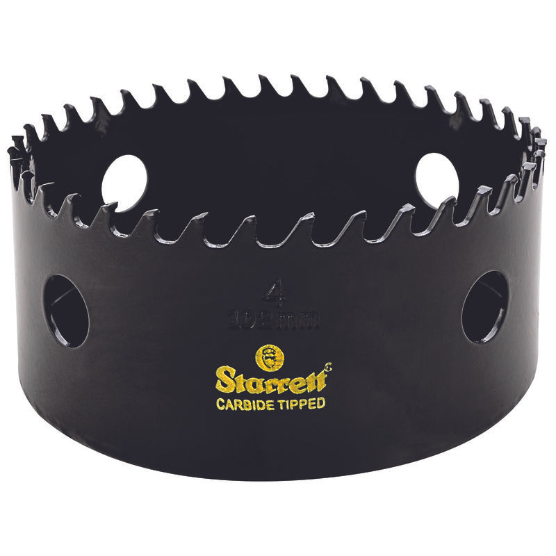 Starrett - Carbide Tipped Hole Saw  4in 102mm | CT400
