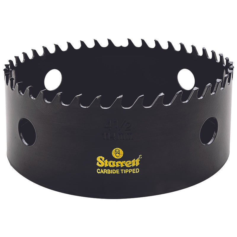 Starrett - Carbide Tipped Hole Saw  4-1/2in 114mm | CT412