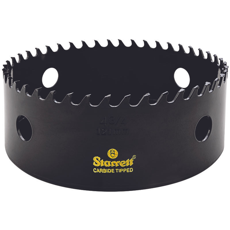 Starrett - Carbide Tipped Hole Saw  4-3/4in 121mm | CT434