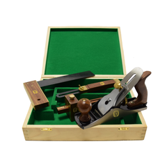 Spear & Jackson - Carpenters Tool Set 4Pce. Mortice Gauge, Square, Bevel No4 Plane | SJ-CT4PS