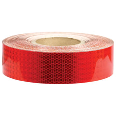 Uniform Safety Signs - 50mm x 45.7mtr - Class 1 Reflective Tape - Red | CT5R