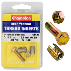Champion - THREAD INSERTS SELF TAPPING M8x1.25mm | CTI-08