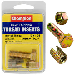 Champion - THREAD INSERTS SELF TAPPING M12x1.25mm | CTI-12125