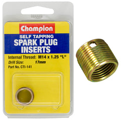 Champion - THREAD INSERTS-SELF TAPPING-LONG-M14x1.25mm | CTI-141