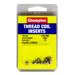 Champion - Thread Insert Refills - 3/16 UNC x 6mm | CTRC36