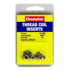 Champion - Thread Insert Refills - 1/4 UNC x 6mm | CTRC46