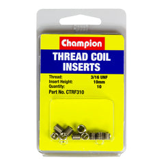 Champion - Thread Insert Refills - 3/16 UNF x 10mm | CTRF310