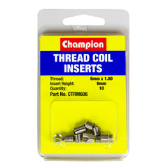 Champion - Thread Insert Refills - M6 x 1.00 6mm | CTRM606