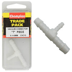 Champion - HOSE FITTING-REDUCING "T" PIECE-PLASTIC-6-4-6mm | CVC13