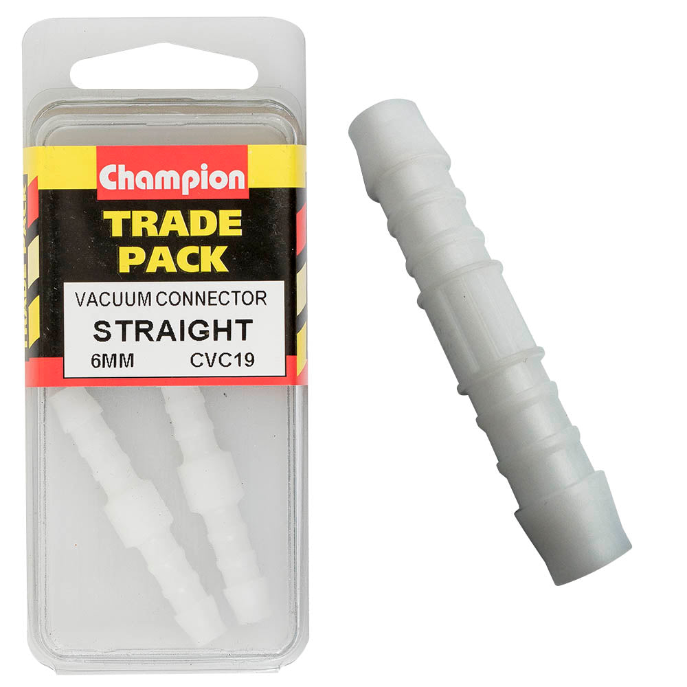 Champion - HOSE FITTING-STRAIGHT CONNECTOR-6mm | CVC19