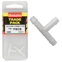 Champion - HOSE FITTING-EQUAL "T" PIECE-3mm | CVC1