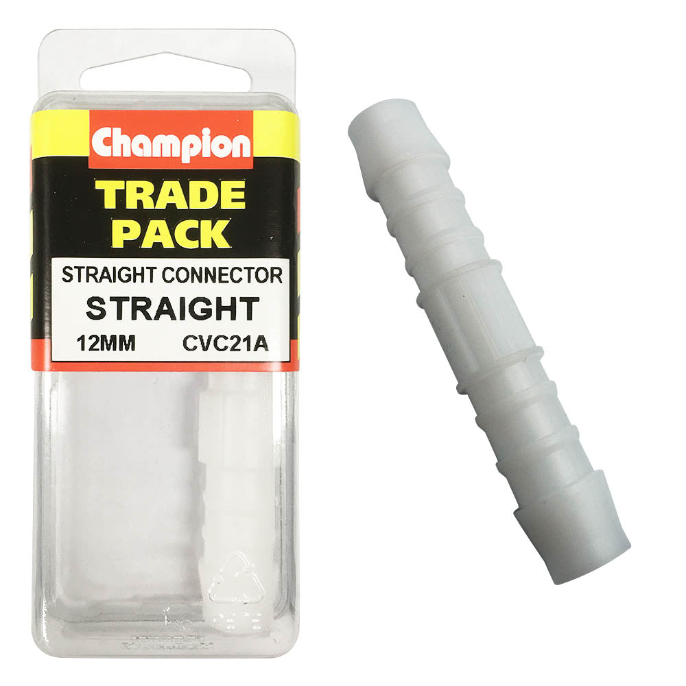 Champion - HOSE FITTING-STRAIGHT CONNECTOR-12mm | CVC21A