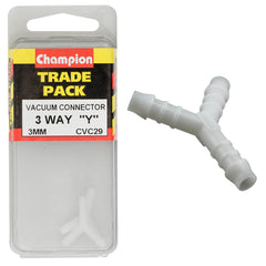Champion - HOSE FITTING-EQUAL "Y" PIECE-3mm | CVC29
