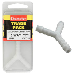 Champion - HOSE FITTING-EQUAL "Y" PIECE-6mm | CVC31