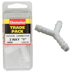 Champion - HOSE FITTING-EQUAL "Y" PIECE-10mm | CVC33