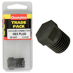 Champion - HEX TAPER PLUG-PLASTIC-3/8" BSP | CVC43