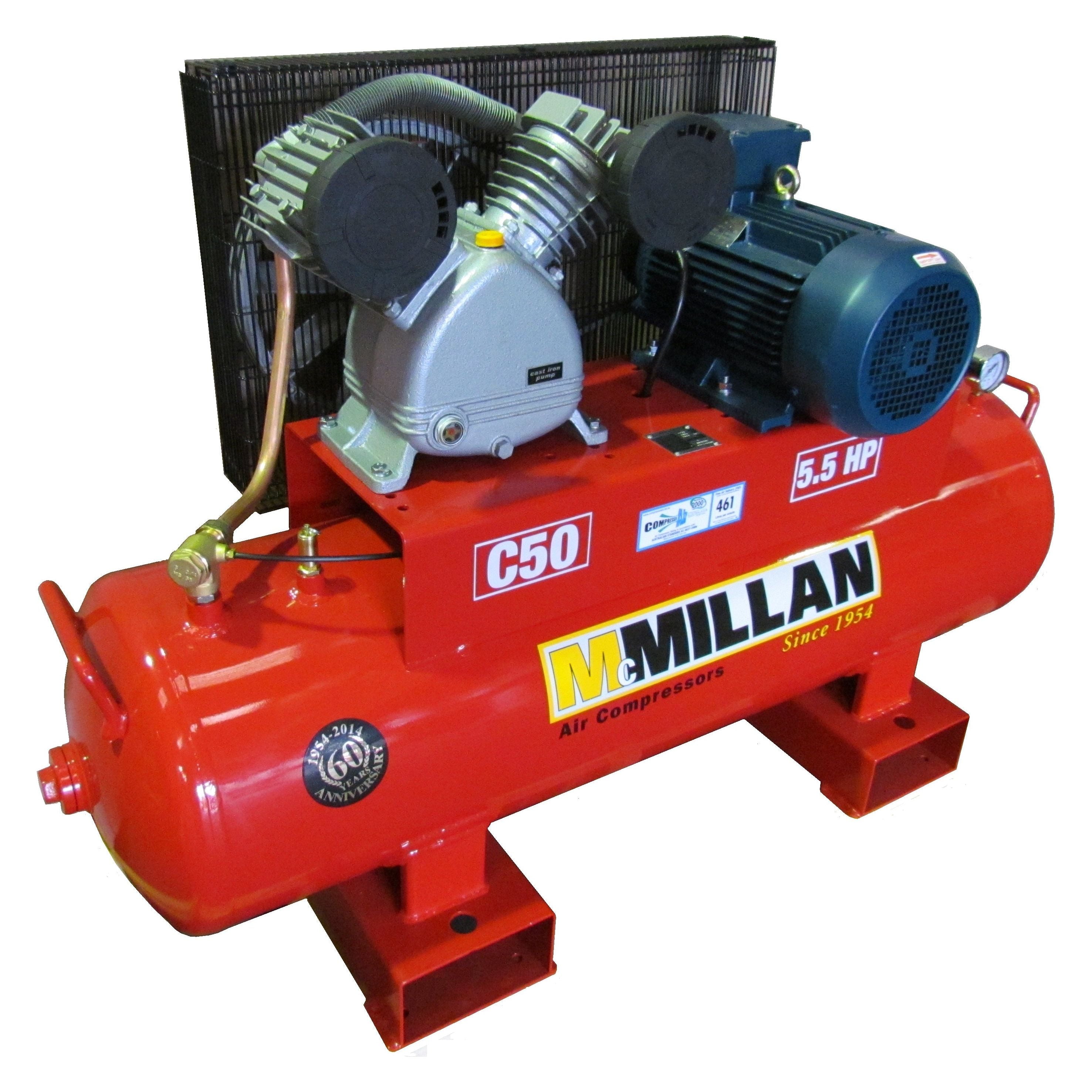 MCMillan - C Series Cast Iron pump stationary 5.5Hp, 415V | C 50