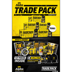 Alpha - Trade Pack Essentials 127 Piece Drill & Impact Bit Set Kit | ATP01