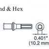 Trax - Hex Chisel Kit | ARX-K5HXK