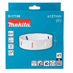 Makita - 127mm Standard Bi-Metal Hole Saw - 1Pc | D-17158