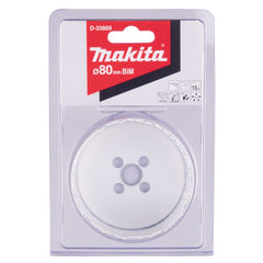 Makita - 80mm Standard Bi-Metal Hole Saw - 1Pc | D-33869