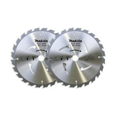Makita - Standard TCT Saw Blade 185mm x 20mm x 24T - TWIN Pack | D-34279