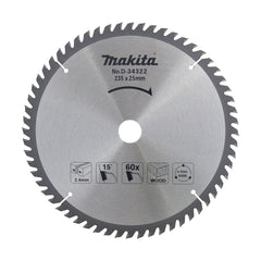 Makita - Standard TCT Saw Blade 235mm x 25mm x 60T | D-34322