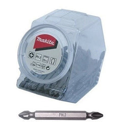 Makita - SQ2 x 50mm Power Screwdriver Bit - Cookie Jar 100pc | D-34920