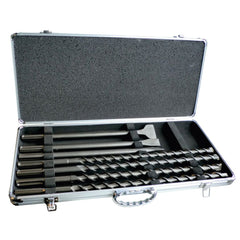 Makita - SDS-Max Chisel / Drill Set Aluminium Case - 7Pc | D-40571