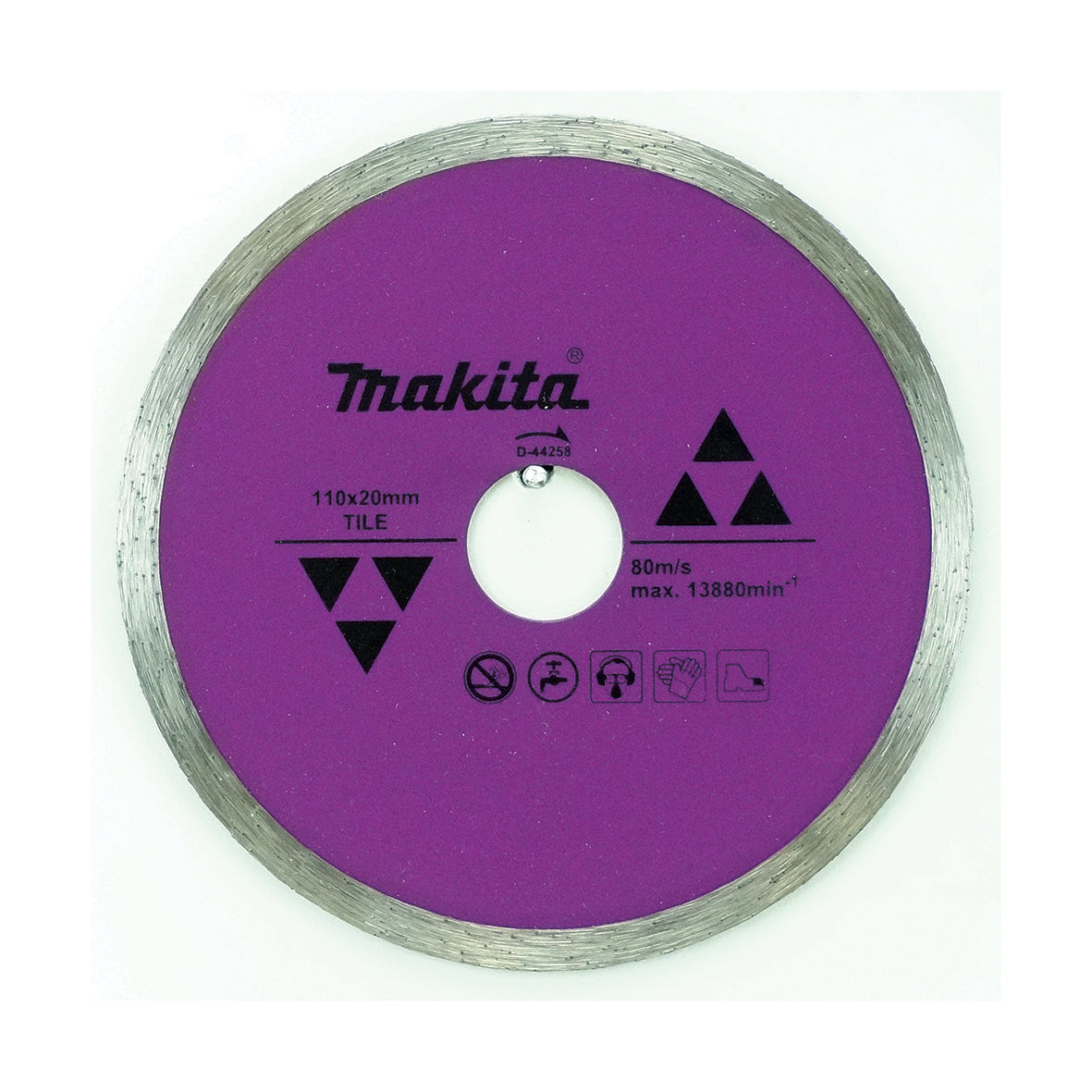 Makita Continuous Rim Diamond Blade  Built for Durability | SKU D-44258