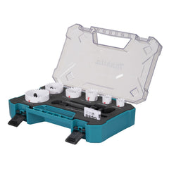 Makita - 9 Piece Standard Bi-Metal Plumber Hole Saw Set | D-47117