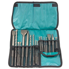 Makita Sds-Plus Drilling Standard Sds-Plus Drill & Chisel Assortment Set - 17pc - Textile Case | SKU D-53073