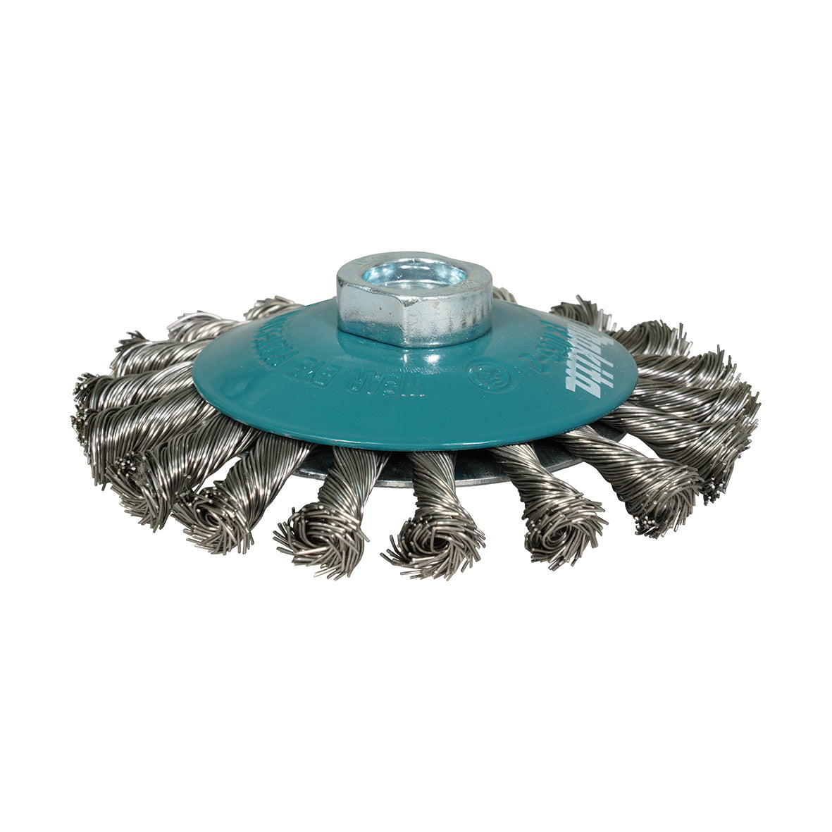 Makita Grinding & Cutting Bevel Brush Twisted Knot 115mm Dia M14 X 2mm | SKU D-55413