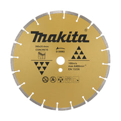 Makita OPE - Powercut Acc 300mm x 20mm Diamond Blade Segmented - Economy | D-56982