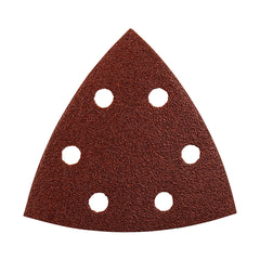 Makita Sanding Accessories Sand Paper 80# - Delta Hook & Loop Brown Punched - 10Pk| SKU D-58590