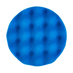 Makita - 150mm Wave Polish Sponge Hook & Loop BLUE | D-62642